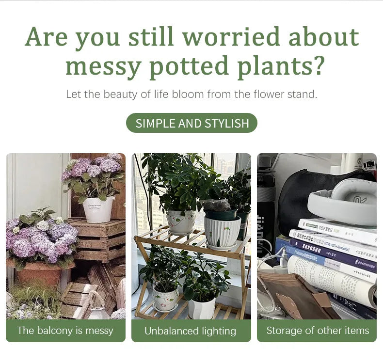 Home Garden Flower Pot Organizer