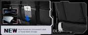 Gaming Chair w/ Massage Lumbar Support & Footrest