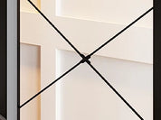 79 Inch L Shaped Desk with File Drawers, Reversible L Shaped Gaming Desk with Power Outlets & LED Lights, Computer Desk