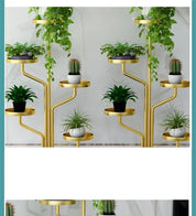 5-Tier Indoor Metal Plant Stand