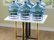 Foldable Modern Kitchen Retractable Rectangular Dining Table