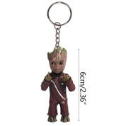Fashion Handicrafts Anime Action Groot Character Multifunction Plants Flower Pot Pen Holder Storage Organizer Home Decor Crafts