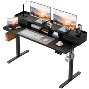 SmartHealth™ Electric Standing Desk with 2 Drawers – Adjustable Height Computer Desk with Storage