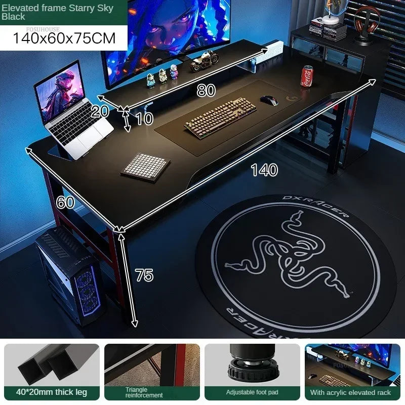 Nordic Desktop Computer E-sports Gaming Desk