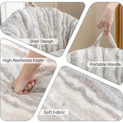 Bean Bag Chair, 3ft Bean Bag Couch for Adults, Large Arm Chair with Memory Foam, Machine Washable Comfy Sofa Chair for Gaming Re