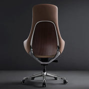 Nordic Leather Modern Ergonomic Office Chair