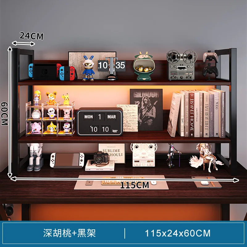 FurnishSpot™ SpaceSmart™ Modern Metal Office Desk – Minimalist Iron Frame Workstation