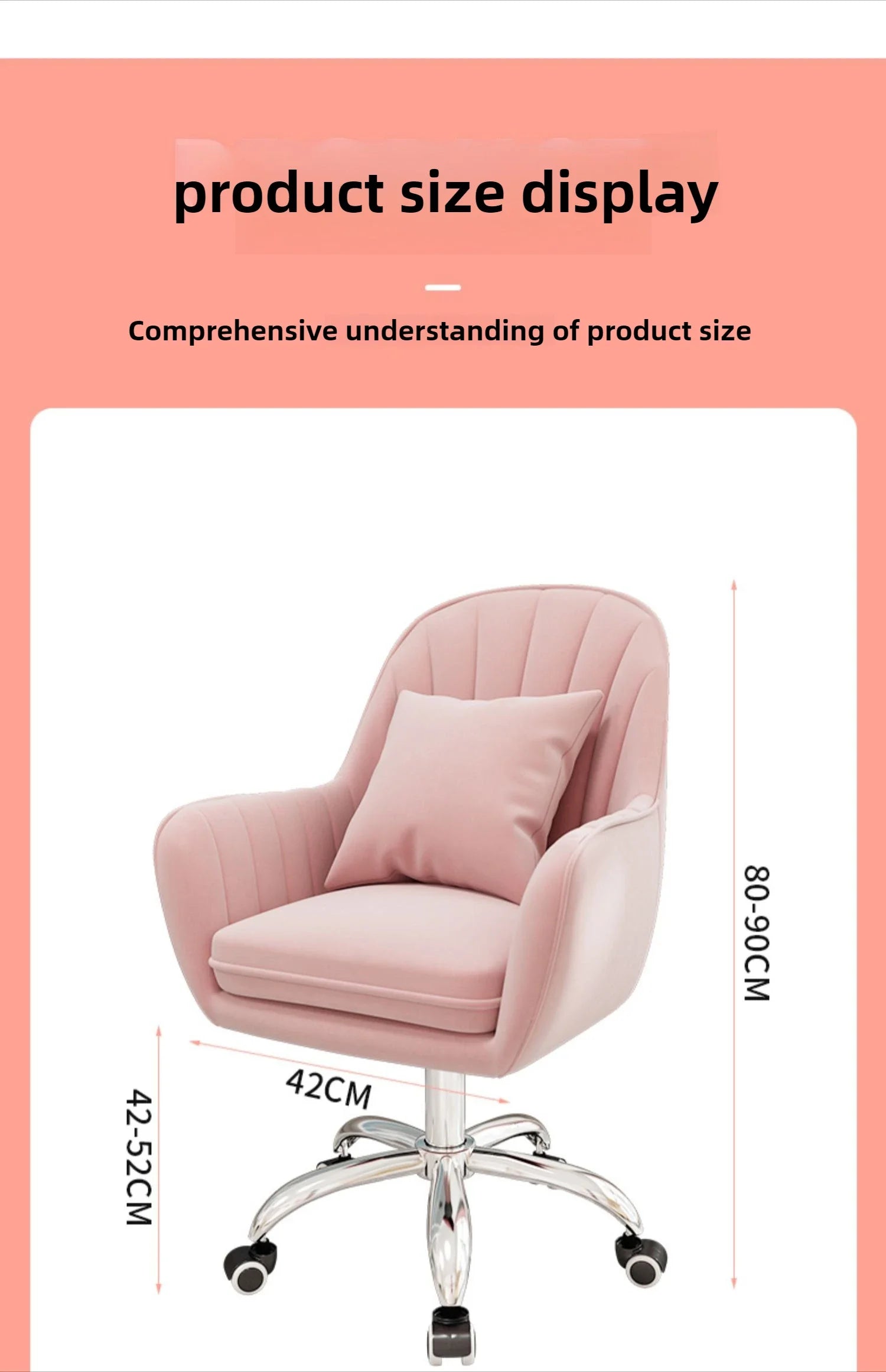 Sedentary backrest casual office chair