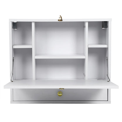 Wall Mounted Multifunctional Foldable Desk