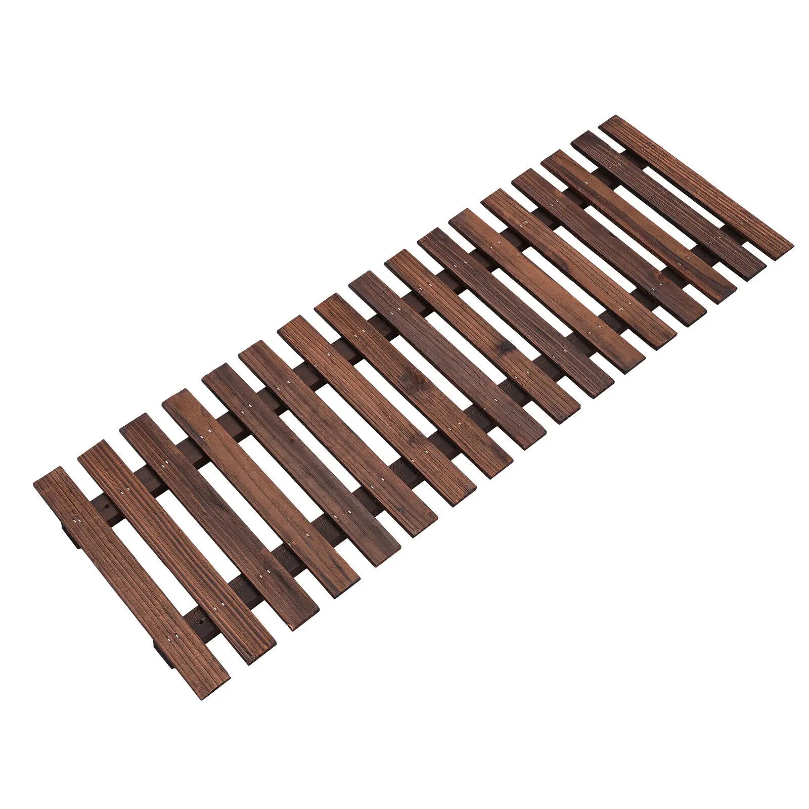 2PCS Rustic Cedar Wood Wall Mounted Flowerpot Shelf for Indoor and Outdoor