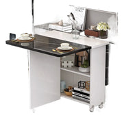 Folding multifunctional houshold dining table