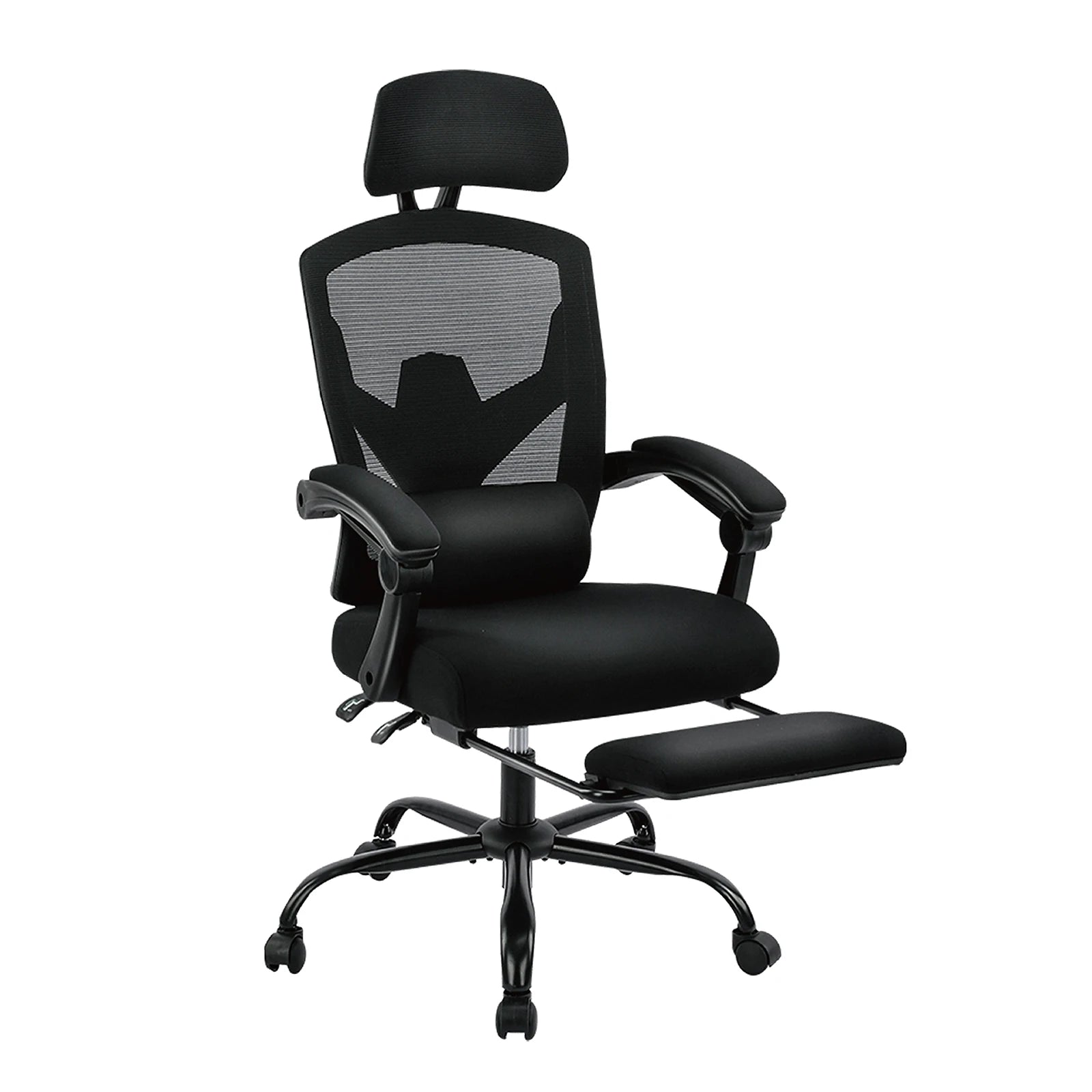 JHK Ergonomic Reclining High Back Mesh Living Room Rocking Gaming Chair Computer Desk Swivel Rolling  Lumbar Support Pillow