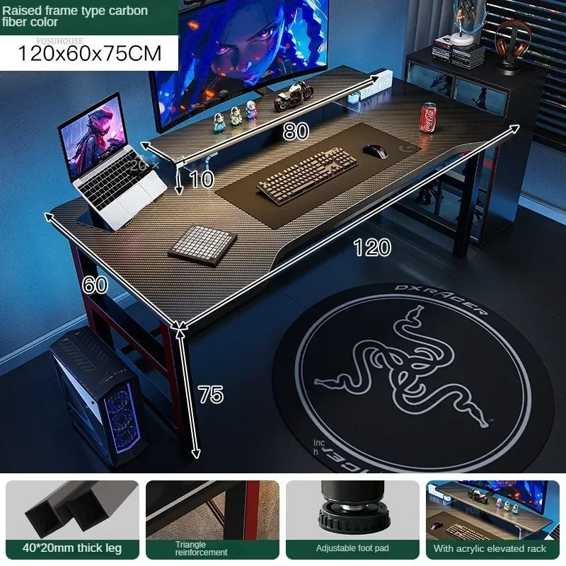 Nordic Desktop Computer E-sports Gaming Desk