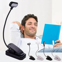 Clip-On LED Book Night Light