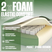 Big and Tall Fabric Gaming Chair for Heavy People with Footrest