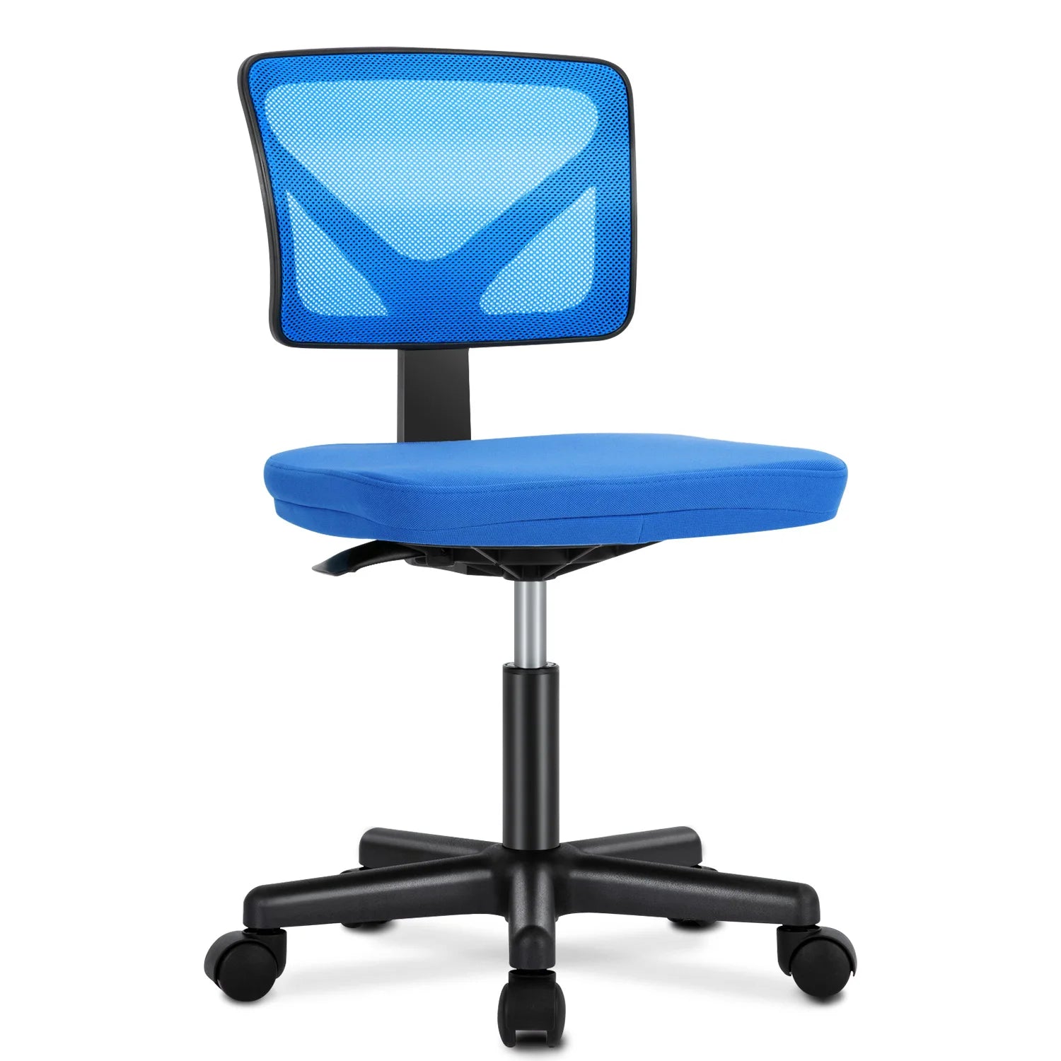 Lumbar Support Low Back Adjustable Height 360° Rolling Swivel Office Chair
