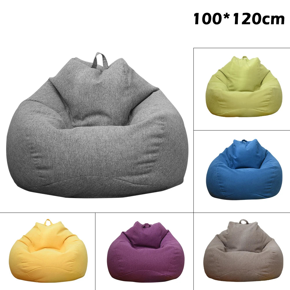 Lazy Sofas Cover - Bean Bag Chair for Ultimate Comfort