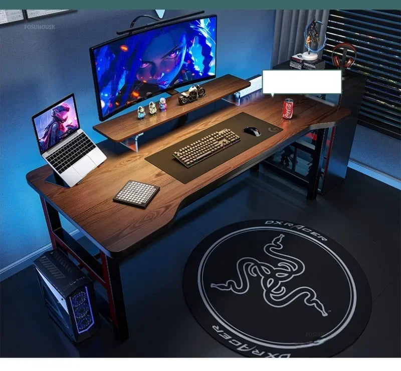 Nordic Desktop Computer E-sports Gaming Desk