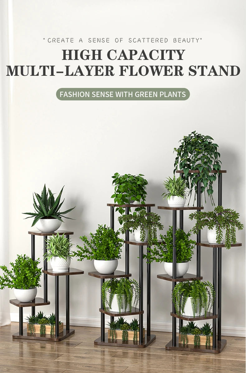 Home Garden Flower Pot Organizer