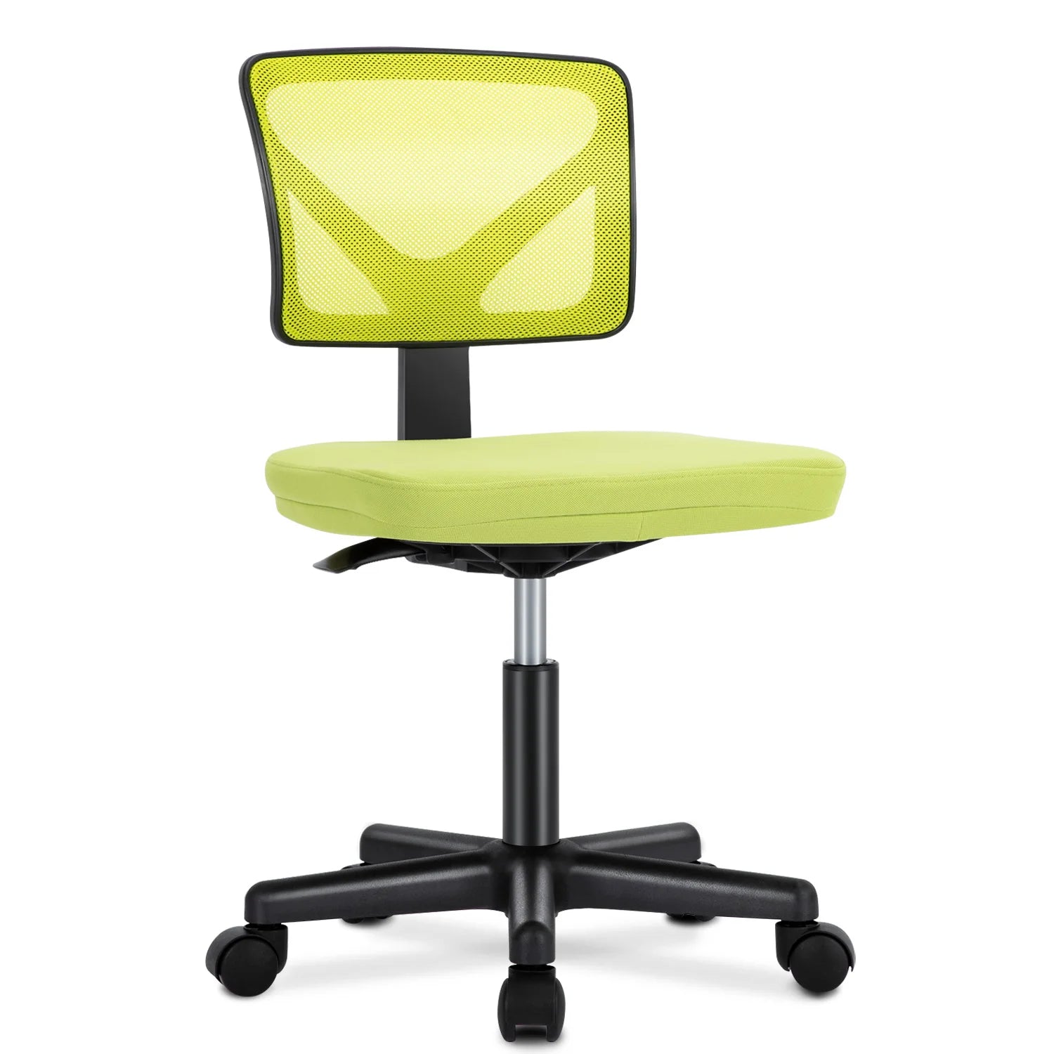 Lumbar Support Low Back Adjustable Height 360° Rolling Swivel Office Chair