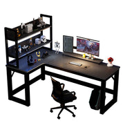 FurnishSpot™ SpaceSmart™ Modern Metal Office Desk – Minimalist Iron Frame Workstation