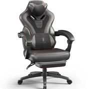 Big and Tall Fabric Gaming Chair for Heavy People with Footrest