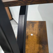 10-Tier Plant Stand with Grow Lights,S-Shaped Corner plant pack for Indoor Plants in Living Room,Garden,Patio,Deep Rustic Brown