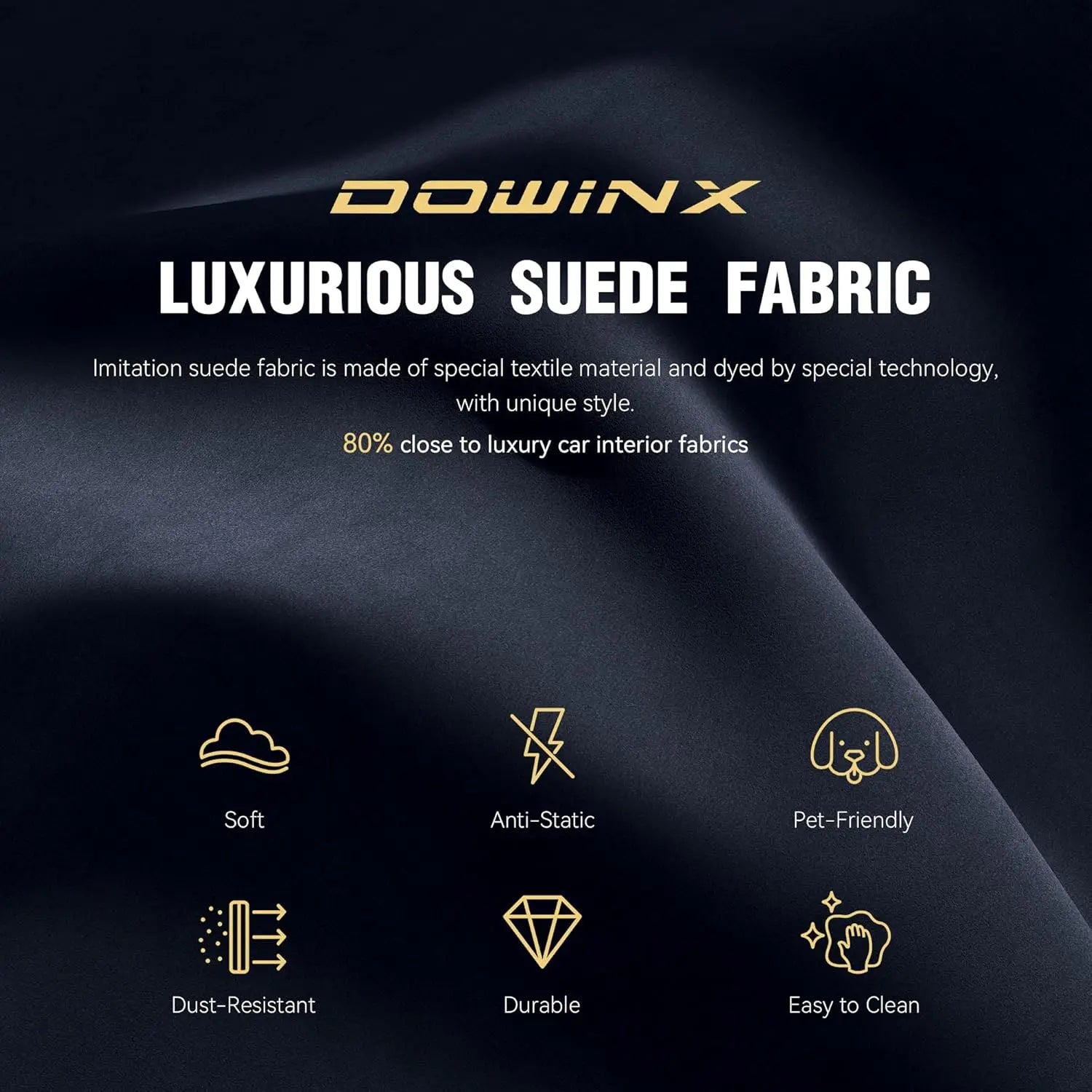 Gaming Chair with Massage Lumbar Support