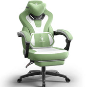Big and Tall Fabric Gaming Chair for Heavy People with Footrest