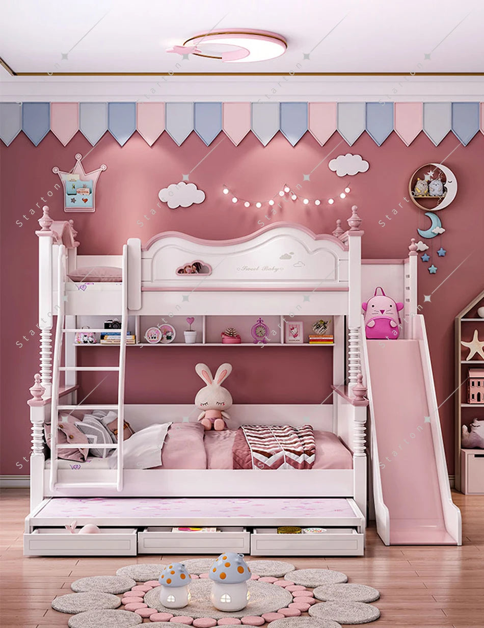 Luxury Combined Bunk Bed for Kids Room