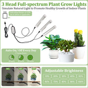 SmartSpace 9-Tier Plant Stand with Grow Lights – Indoor Vertical Plant Shelf with Wheels