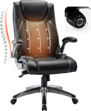 Executive Office Ergonomic Chair with Thick Bonded Leather