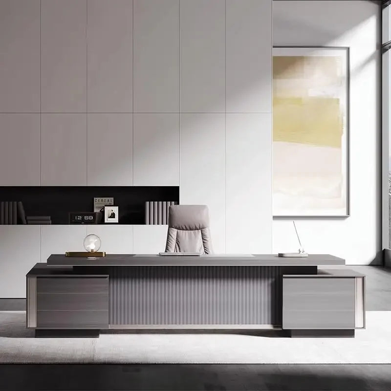 Unique Unusual Office Desk Executive Study Conference Minimalist Office Desk Mobile Modern Gaming Wooden Bureau Home Furniture