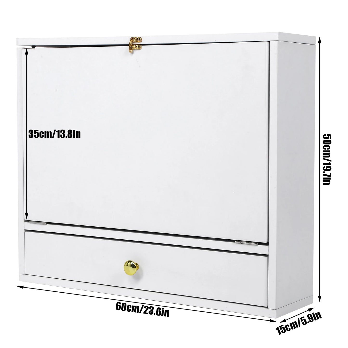 Wall Mounted Multifunctional Foldable Desk