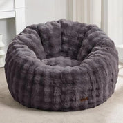 Bean Bag Chair, Comfy Giant Stuffed Bean Bag Chais, w/Spacious Design for Reading, Playing or Relaxing, Bean Bag Couch for Adult