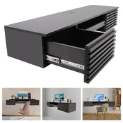 Wall Mounted Desk with Drawers