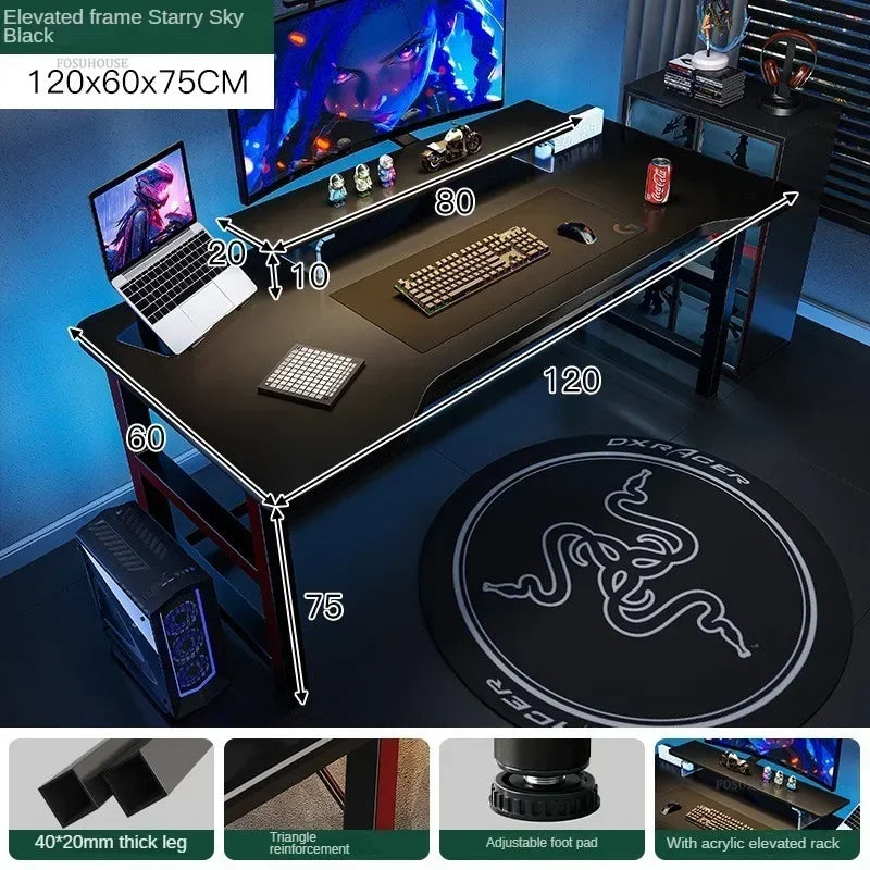 Nordic Desktop Computer E-sports Gaming Desk