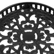 4-Tier Metal Plant Stand Heart Flower Pot Stand 6 Potted Plant Display Rack Indoor Outdoor Plant Shelf for Balcony Patio Garden