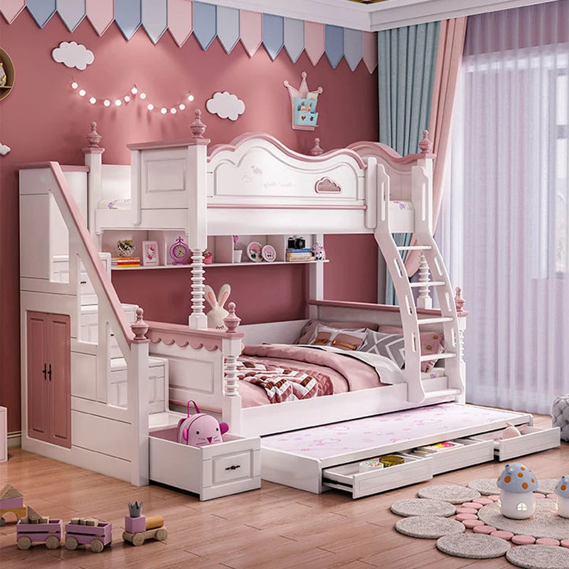 Luxury Combined Bunk Bed for Kids Room