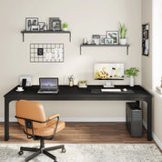 Tribesigns 78.7 Inches Extra Long Computer Desk 2 Person Desk, Double Long Desk, Workstaion for Home Office