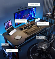 Nordic Desktop Computer E-sports Gaming Desk