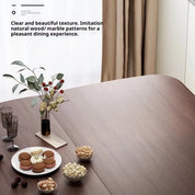 FurnishSpot® Modern Metal Dining Table – Sleek & Durable Dining Room Furniture