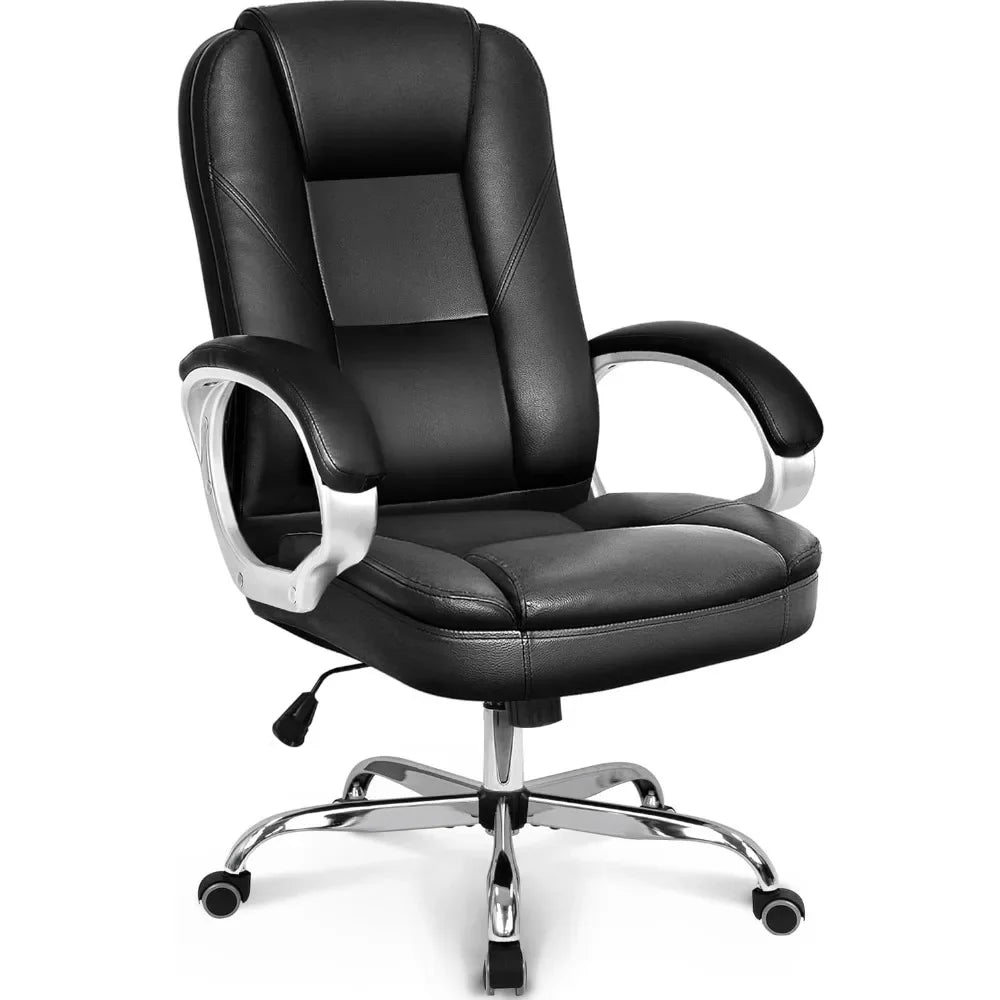 Ergonomic High Back Office Chair with Cushion Lumbar Support