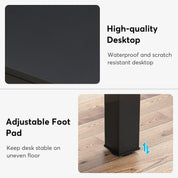 Tribesigns 78.7 Inches Extra Long Computer Desk 2 Person Desk, Double Long Desk, Workstaion for Home Office