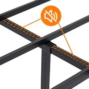 Platform Bed Frame with Headborad&Footboard,12.2 inches,No Box Spring Needed,Simple Assembly,Furniture(Pink,Twin)