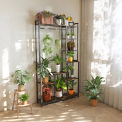 7 Tiered Tall Plant Stand Ladder Plant Rack Storage Shelf for Patio Garden Balcony Living Room
