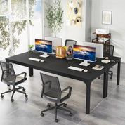 Tribesigns 78.7 Inches Extra Long Computer Desk 2 Person Desk, Double Long Desk, Workstaion for Home Office