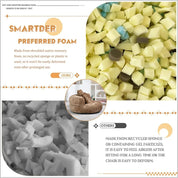 Giant Bean Bag Chair with Foam Filler, Oversized Bean Bag Couch for Adults Teens, Comfy Floor Sofa Chair with 3 Pillows, Lazy Be