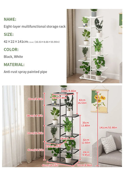Home Garden Flower Pot Organizer