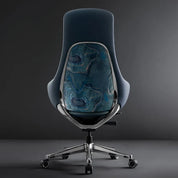 Nordic Leather Modern Ergonomic Office Chair
